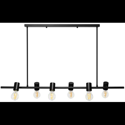 Lampada Da Soffitto Pensile Industrial Nero APP480-6CP