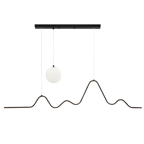 Люстра LED LHJ033-CP BLACK