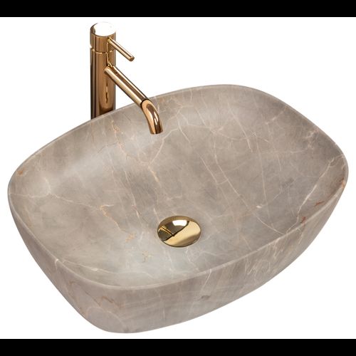 Lavabo sobre encimera Rea Freja Beige