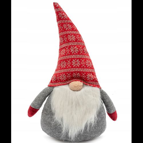 Gnome de Noël 50cm RED/GREY YX-019