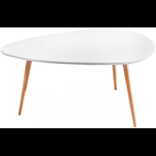 Table basse scandinave Blanche 100x60
