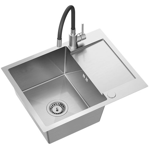 Stainless steel sink LUKE 116 BRUSH NICKEL