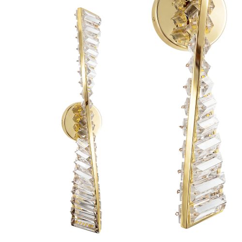 FALI LED LÁMPA APP1951-W 50 cm GOLD