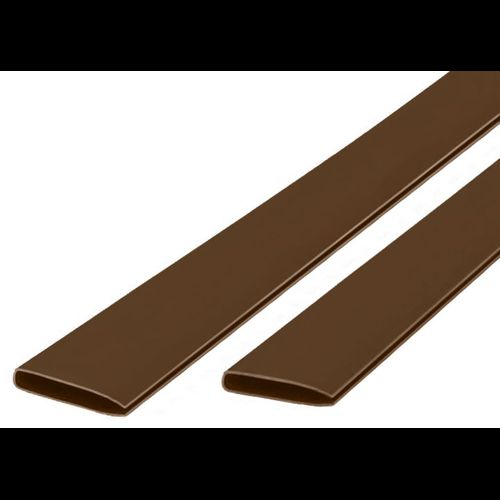 Lamelle occulante PVC 10X1m Chocolate