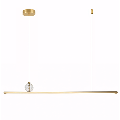 Люстра LED APP1778-CP Brush Gold