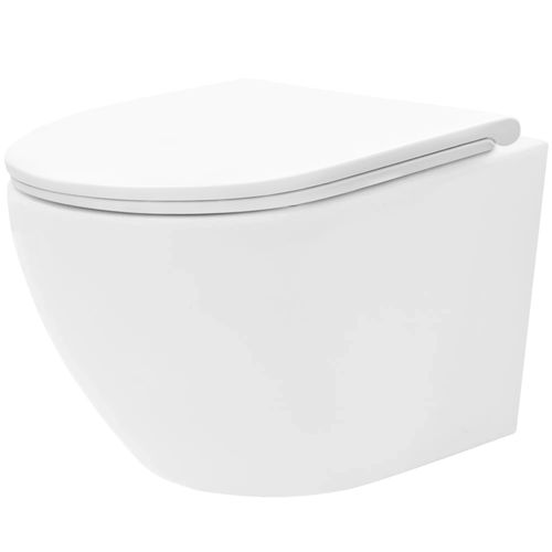 Toilet bowl Rea Carlo Mini Tornado Rimless Flat Pro