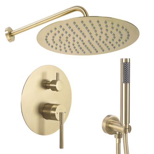 Shower system Rea Argon Gold Brush  + BOX