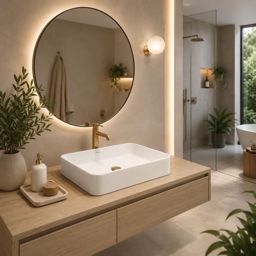 Lavabo da appoggio Rea Avia