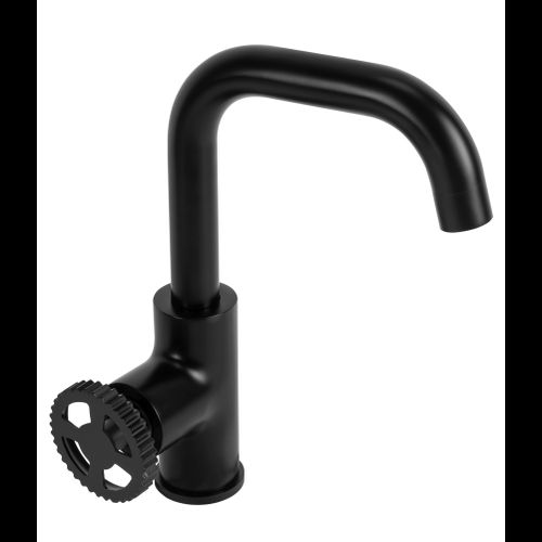 Grifo de lavabo Rea VERTIGO SIDE Black