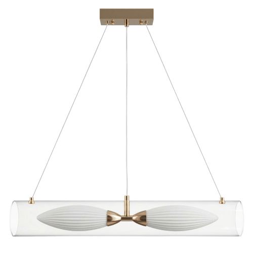 LAMPA SUFITOWA WISZĄCA G152-2CP ZŁOTA