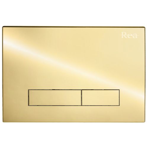 H-knop voor WC Light Gold frame
