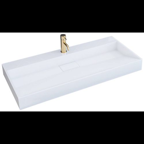 Умивальник конгломератний на стільницю Rea GOYA 100CM