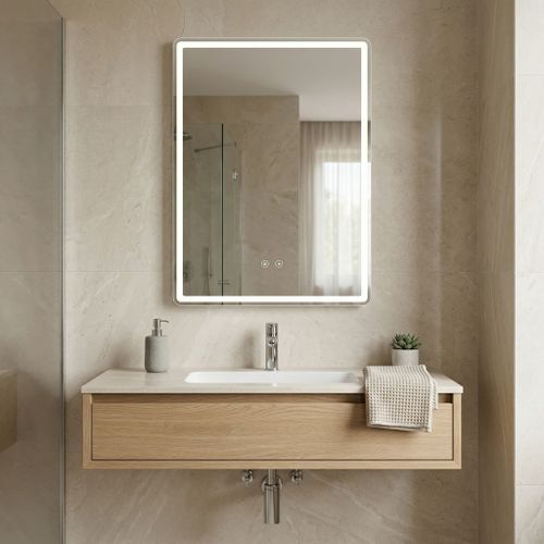 LED Tükör MARLO 80X60