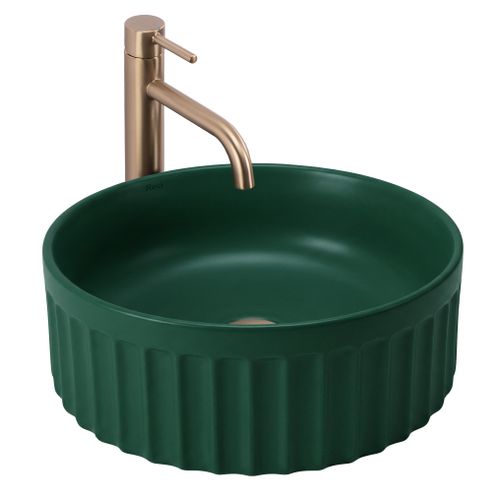 Umywalka nablatowa Rea DUO Matcha Matt