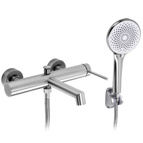 Bateria wannowa Rea Foss Nikiel Szczotkowany