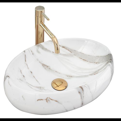 Countertop washbasin Rea Linda Lava