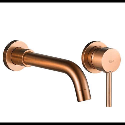 Wall Mounted faucet Rea Lungo Long Copper Brush + BOX