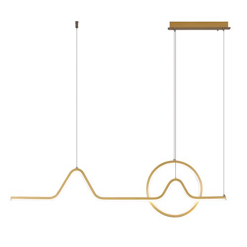 Люстра LEDLHJ022-CP 120 cm GOLD