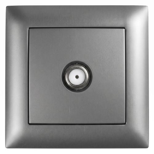 Presa Antenna con Cornice OSTE JNH012-A GREY