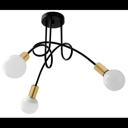 Lamp Paradise 3 APP517-3C Black Gold