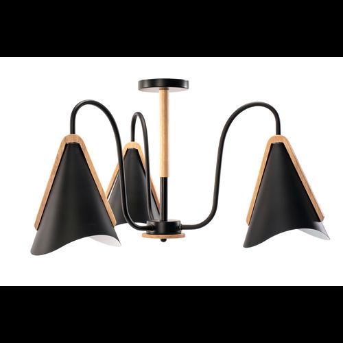 Lampe scandinave 3 Bras Black APP605-3C