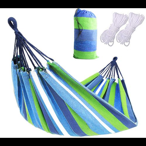 Hammock 2-Bett-Blau, Grün,