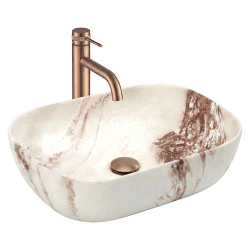 Умивалник за плот Rea Belinda Marrone Matt