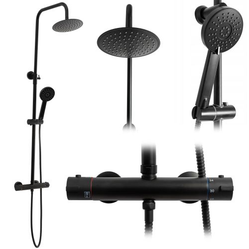 Zuhanyszett CALANI DAYTON BLACK