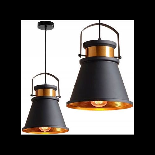 Lampa sufitowa ASTI C Czarna