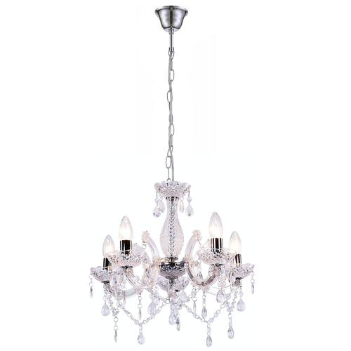 Lampada da soffitto EBT004-5CP TRANSPARENT