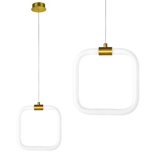 Люстра LED LHJ057-CP1 BRUSH GOLD
