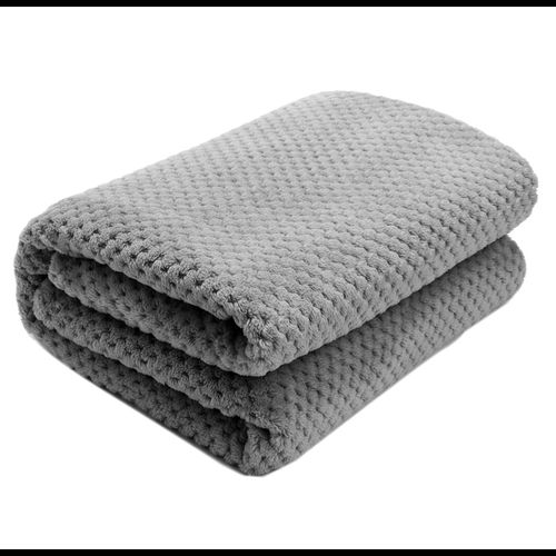 Плюшевое одеяло Diamond M. Grey