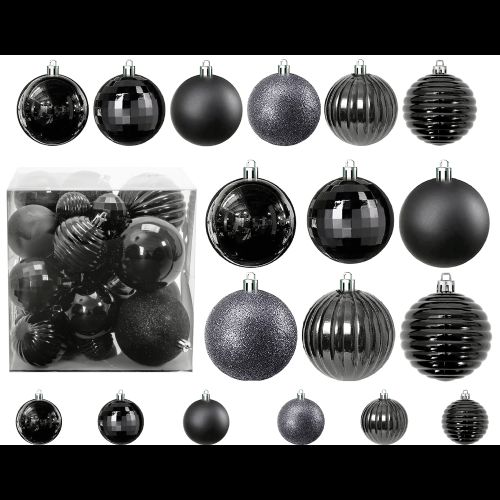 Christmas balls 311433C Silver