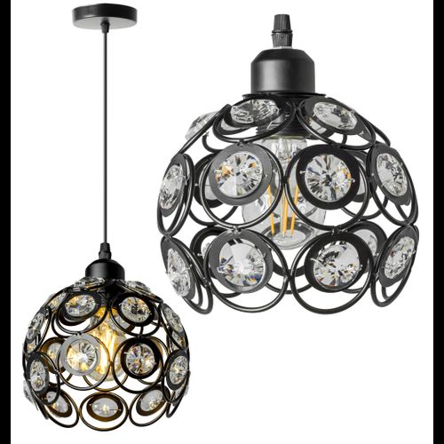 LAMPE BOULE EN CRISTAL APP206