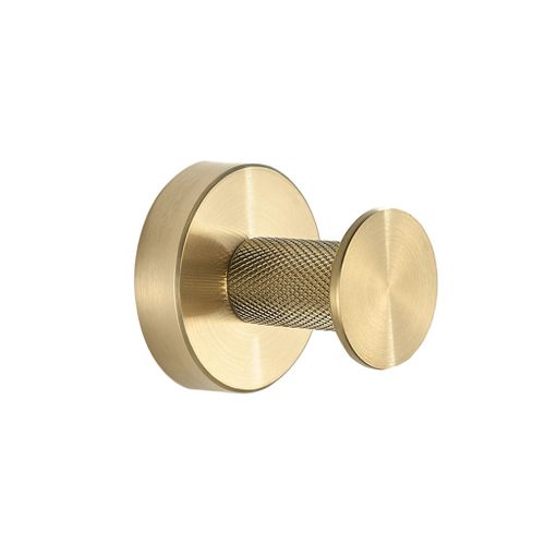 Κρεμάστρα μπάνιου μονόχειρο 6606A Brush Gold