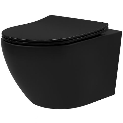 Rea Carlo Mini Tornado NF BLACK MATT tualettkauss
