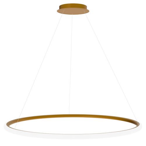 Lampa wisząca LHJ004-CP 40 cm BRUSH GOLD