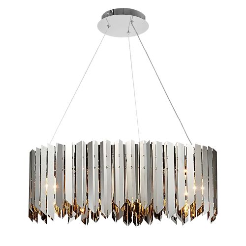 Люстра APP1763-8CP metal CHROME