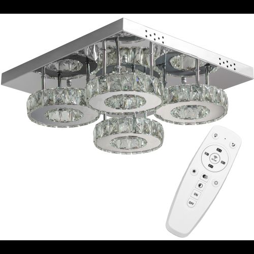KRIŠTÁĽOVÁ LAMPA PLAFOND APP402-C