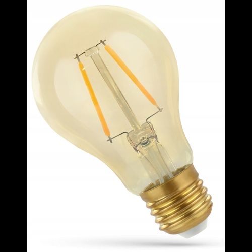 Meleg fényű LED izzó E-27 230V 2W Edison 14077