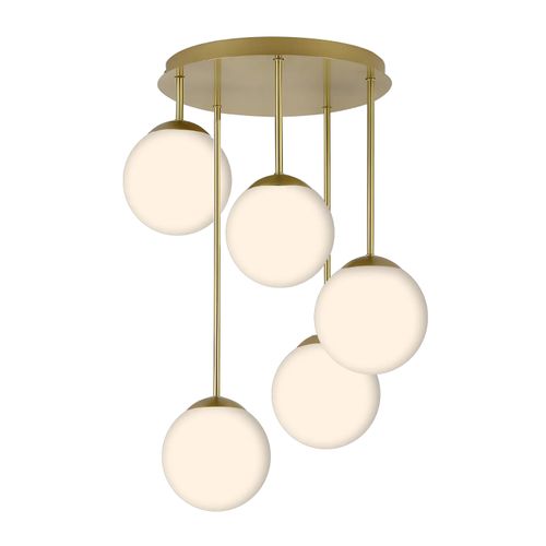 Ceiling lamp APP1818-5CPR GOLD