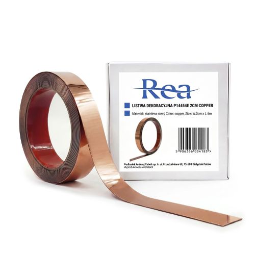 Lipni dekoratyvinė juostelė Rea P14454E 2cm Copper