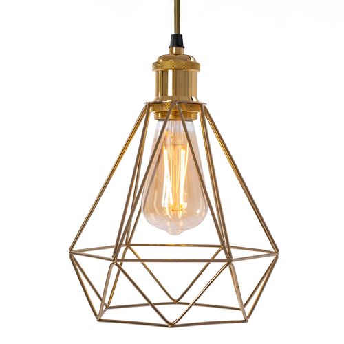 Závěsná lampa DIAMOND Light Gold 392197