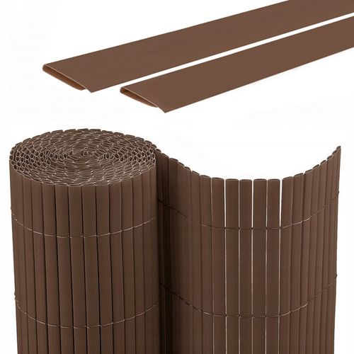 PVC kryt balkóna Čokoláda