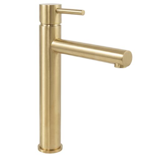 Смеситель Rea Tess Brush Gold High