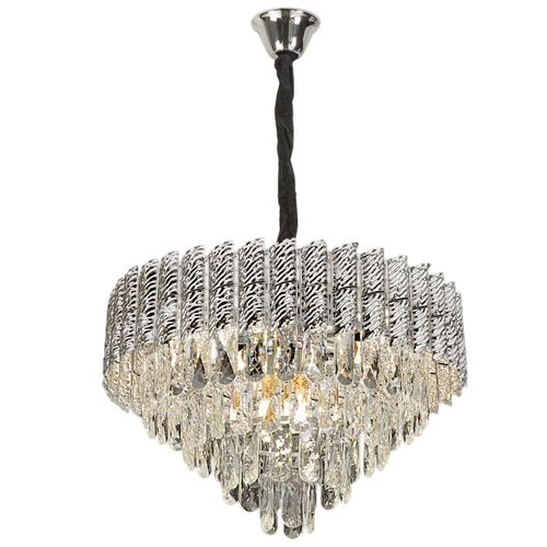 Lamp Cristal G055-CP 50cm CHROME