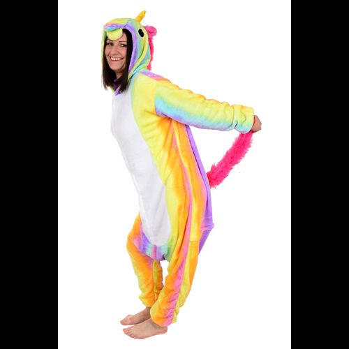Pijamale Kigurumi Pegasus Rainbow