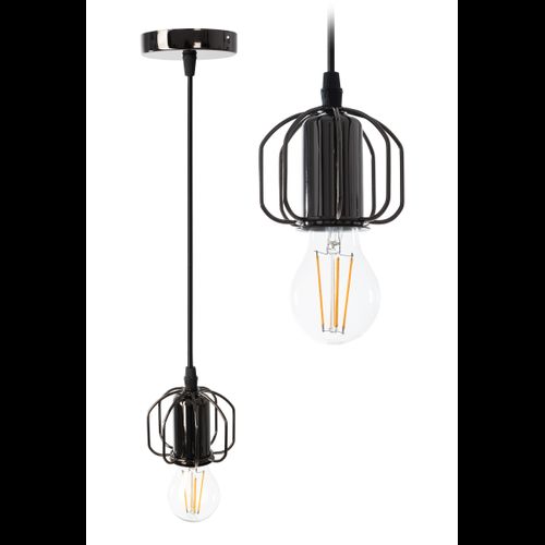 Lampe suspendue Loft Black Shine APP595-1CP