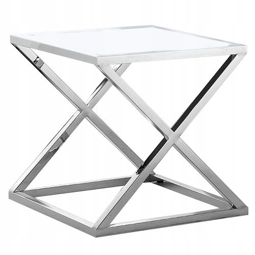 Стеклянный кофейный столик Glamour CT-018-1 50x50