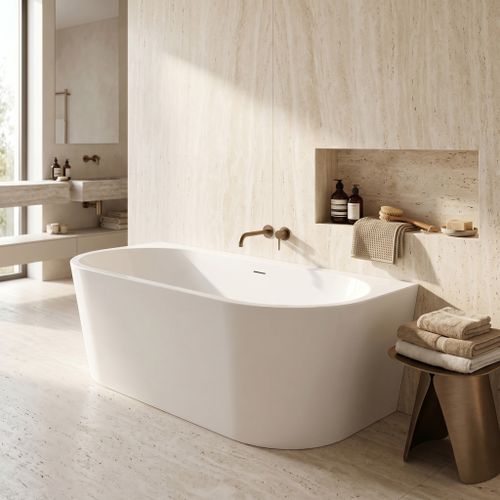 Baignoire acrylique murale Rea Capri 180cm
